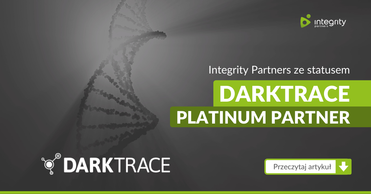 Integrity Partners ze statusem Darktrace Platinum Partner