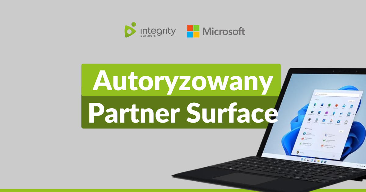 Integrity Partners to Autoryzowany Partner Microsoft Surface