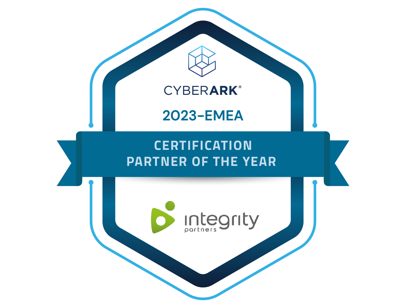 CyberArk Partner of the Year Badge 2023